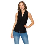 WHITE RHINO WHITE RHINO V-NECK SLEEVELESS TOP 4403T-17026