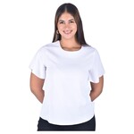 LAC BLEU LAC BLEU SOLID SHORT SLEEVE TOP B4338