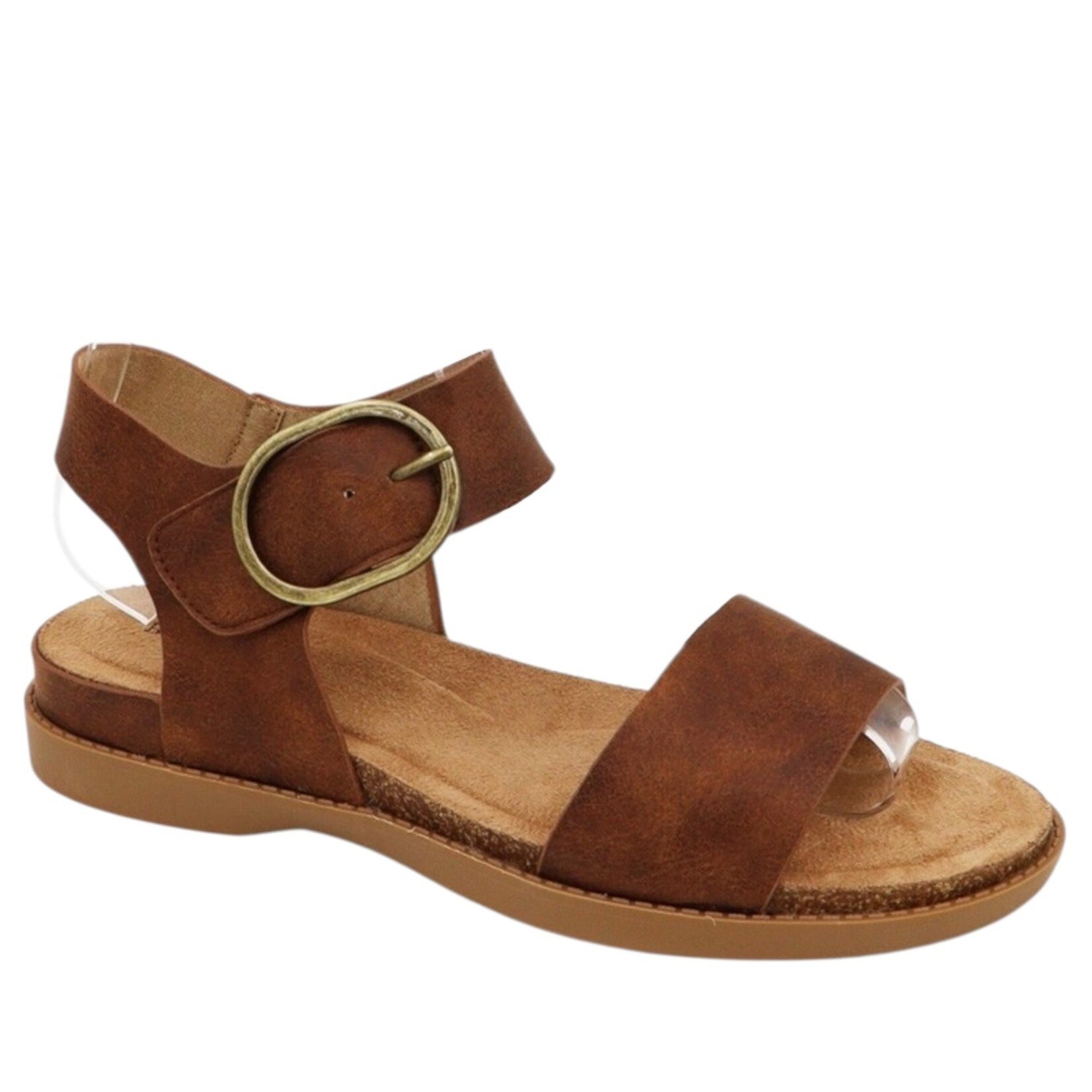 BAMBOO BAMBOO ONE BAND ANKLE STRAP SANDAL PLUSH-01