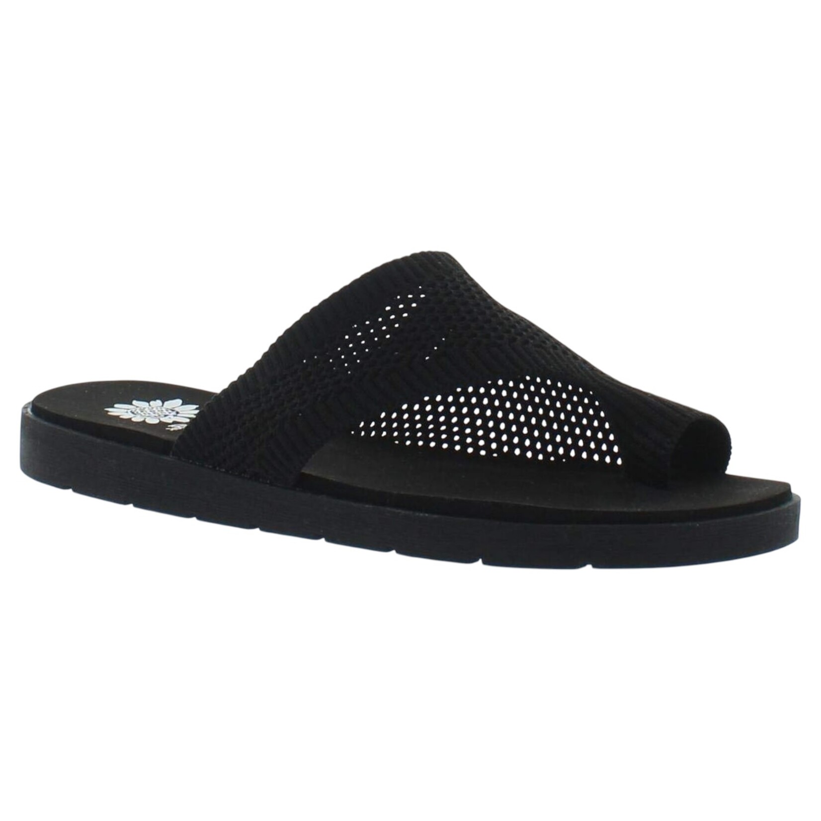 YELLOWBOX YELLOWBOX KNITTED TOE RING SLIDE SLIPPER FEEZA