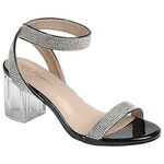 FOREVER FOREVER ANKLE STRAP CLEAR HEEL NOTARY-50