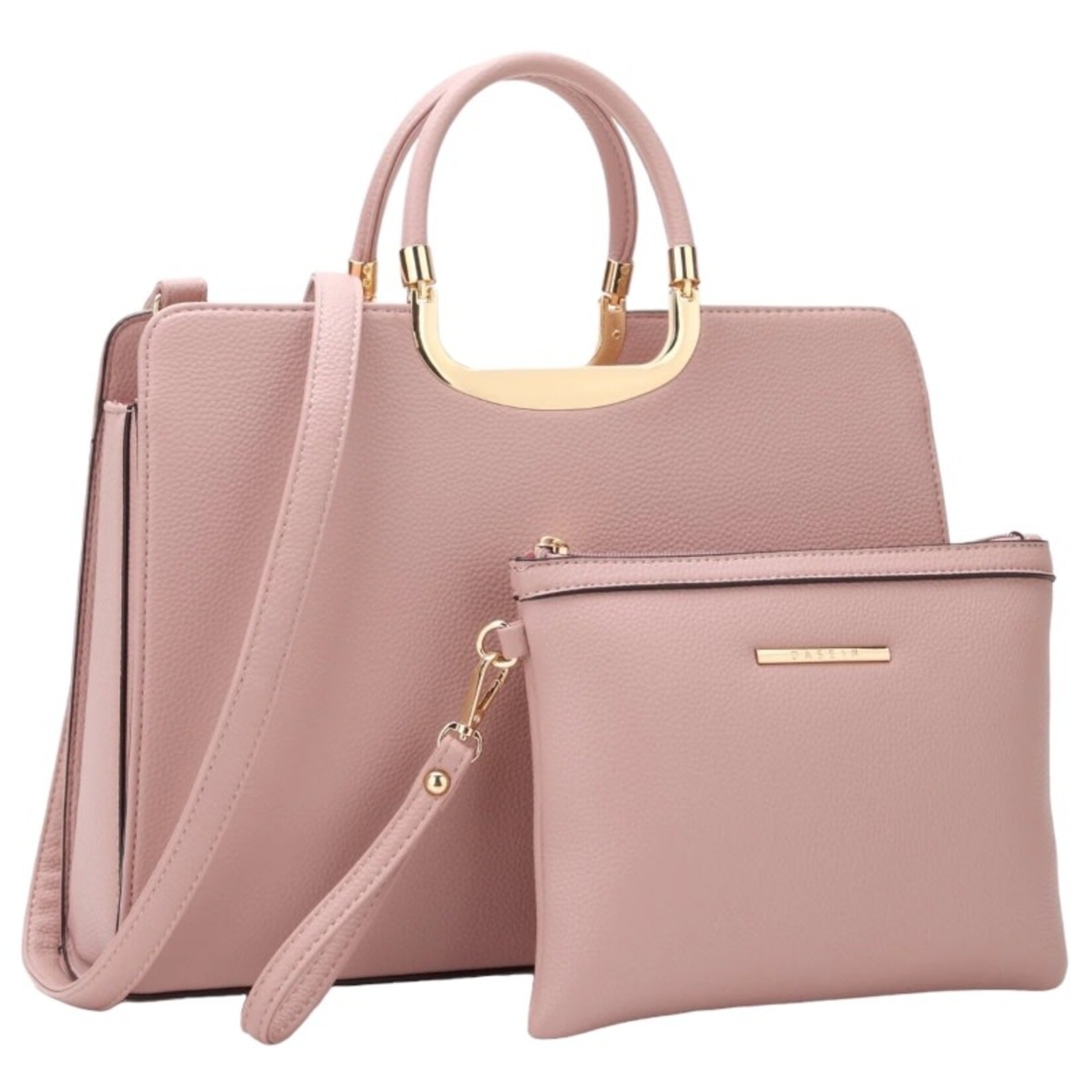 DASEIN DASEIN BRIEFCASE SATCHEL WITH MATCHING MINI POUCH XL-19-2828