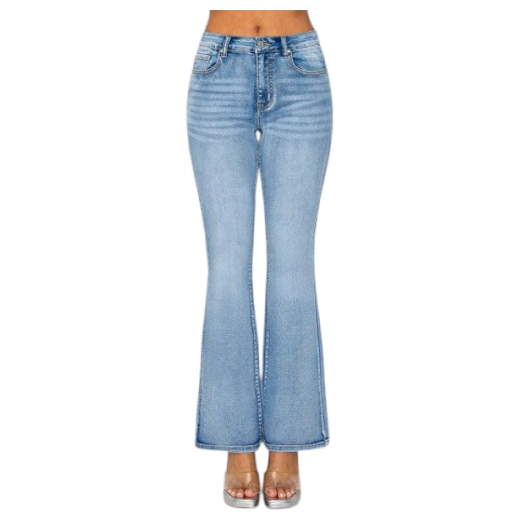 WAX JEANS WAX WASHED BOOTCUT JEAN 90354