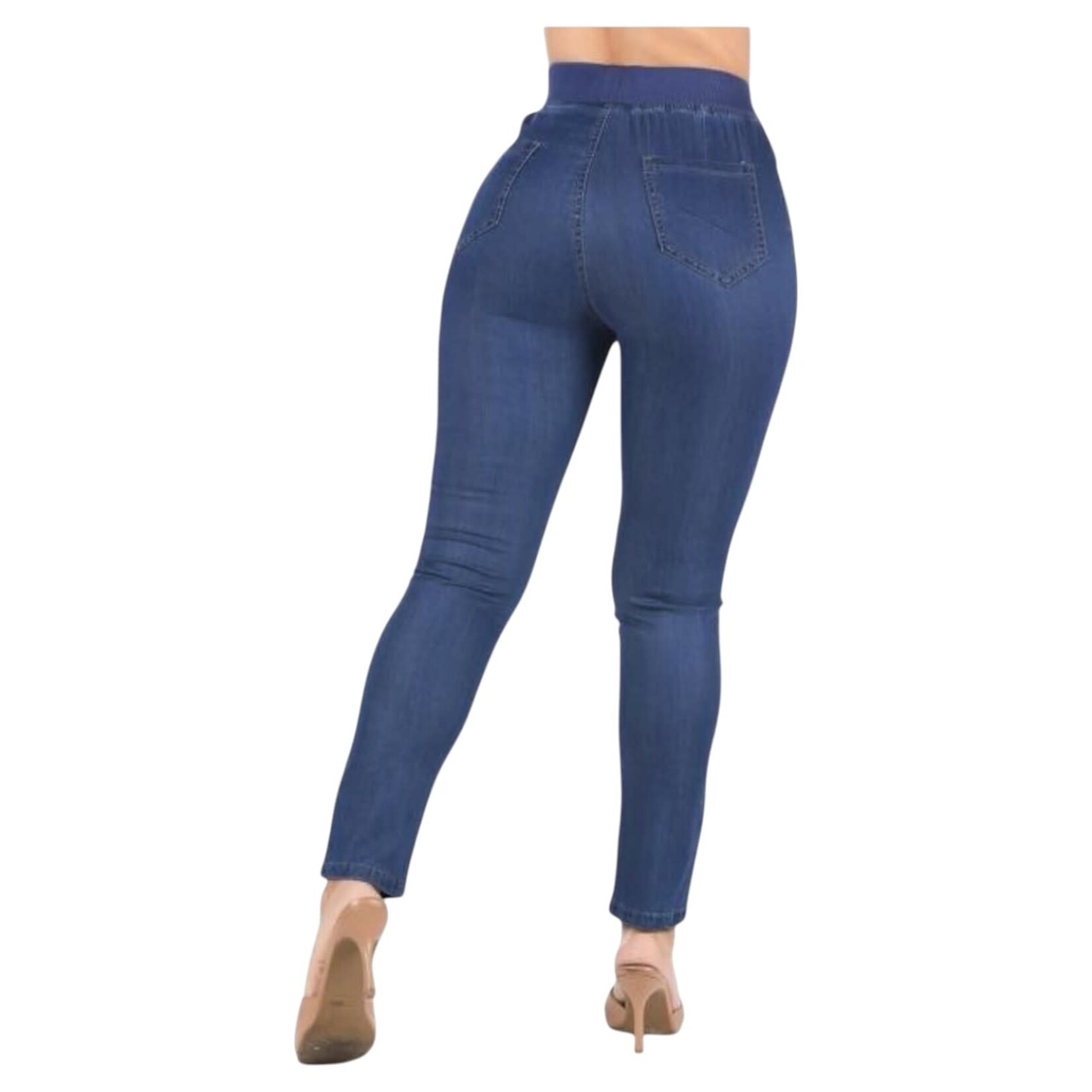 COZZI COZZI TENCEL PULL UP SKINNY JEAN AS-193