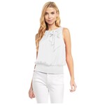 NAKED ZEBRA NAKED ZEBRA ELASTIC WAIST SLEEVELESS TOP ET116618