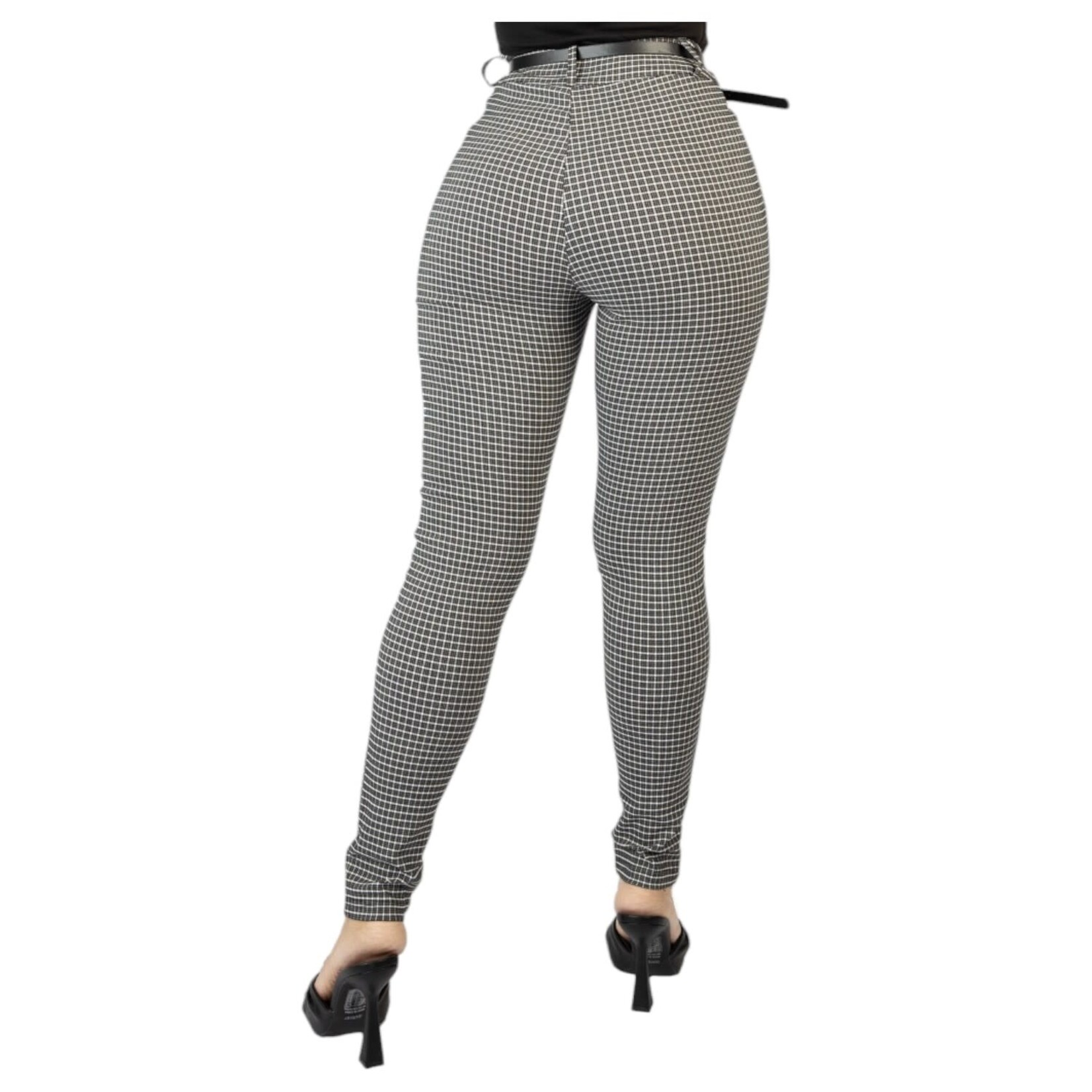 KIT CAT KIT CAT BELTED SKINNY DRESSPANT A41206