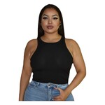 LAC BLEU LAC BLEU SLEEVELESS CROP TOP B4160