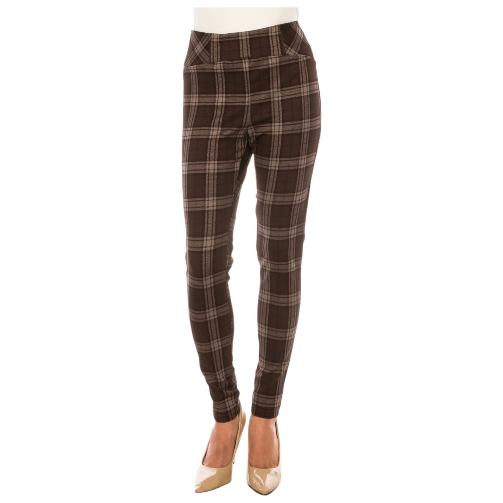 ZAC & RACHEL ZAC & RACHEL PLAID SLIM LEG DRESSPANT NP81295F5
