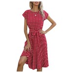 MISS KELLY MISS KELLY SLEEVELESS PLEATED DRESS SD5497