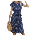 MISS KELLY MISS KELLY SLEEVELESS PLEATED DRESS SD5499