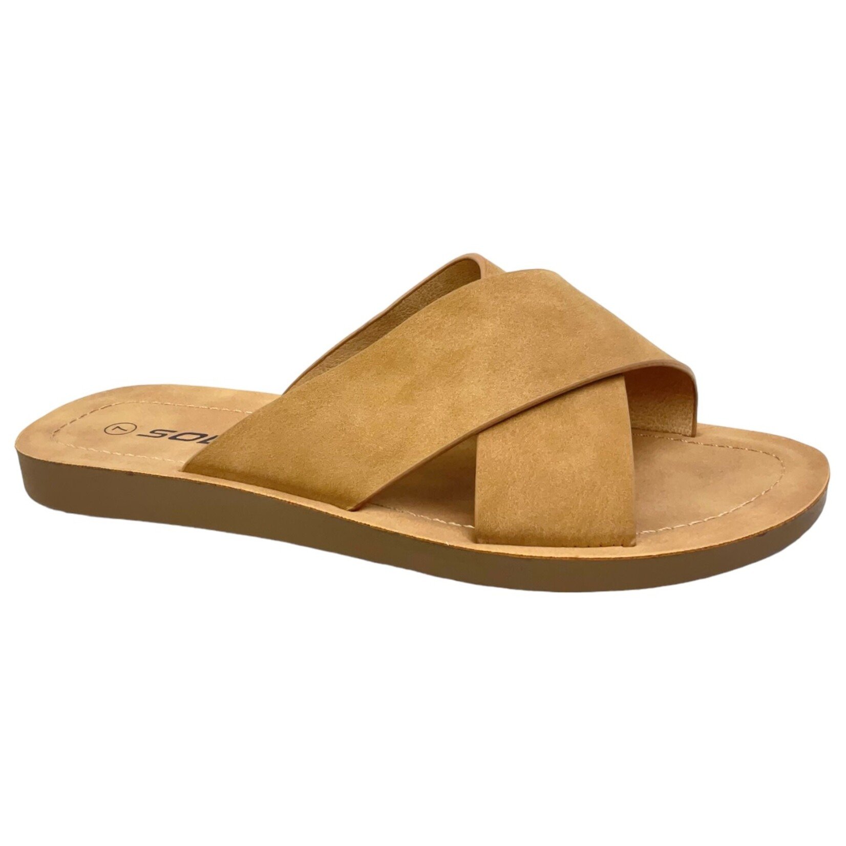 SODA SODA CROSS BAND SLIPPER REFLECT