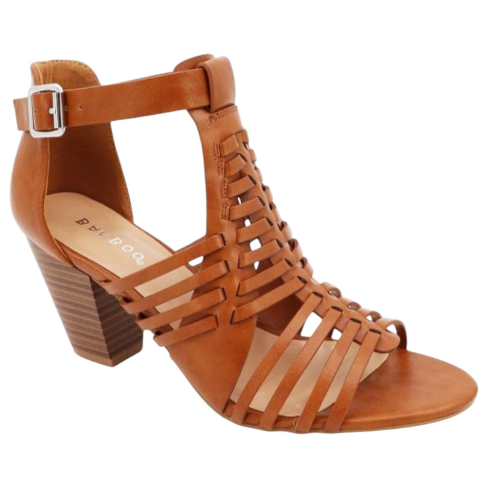 BAMBOO BAMBOO CAGED STRAPPY BLOCK HEEL THANDIE-08