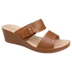 LUCITA LUCITA LAZER CUT DOUBLE BAND WEDGE CATHY-01W