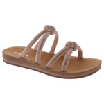 TOP MODA TOP MODA RHINESTONE KNOT SLIPPER SOL-88