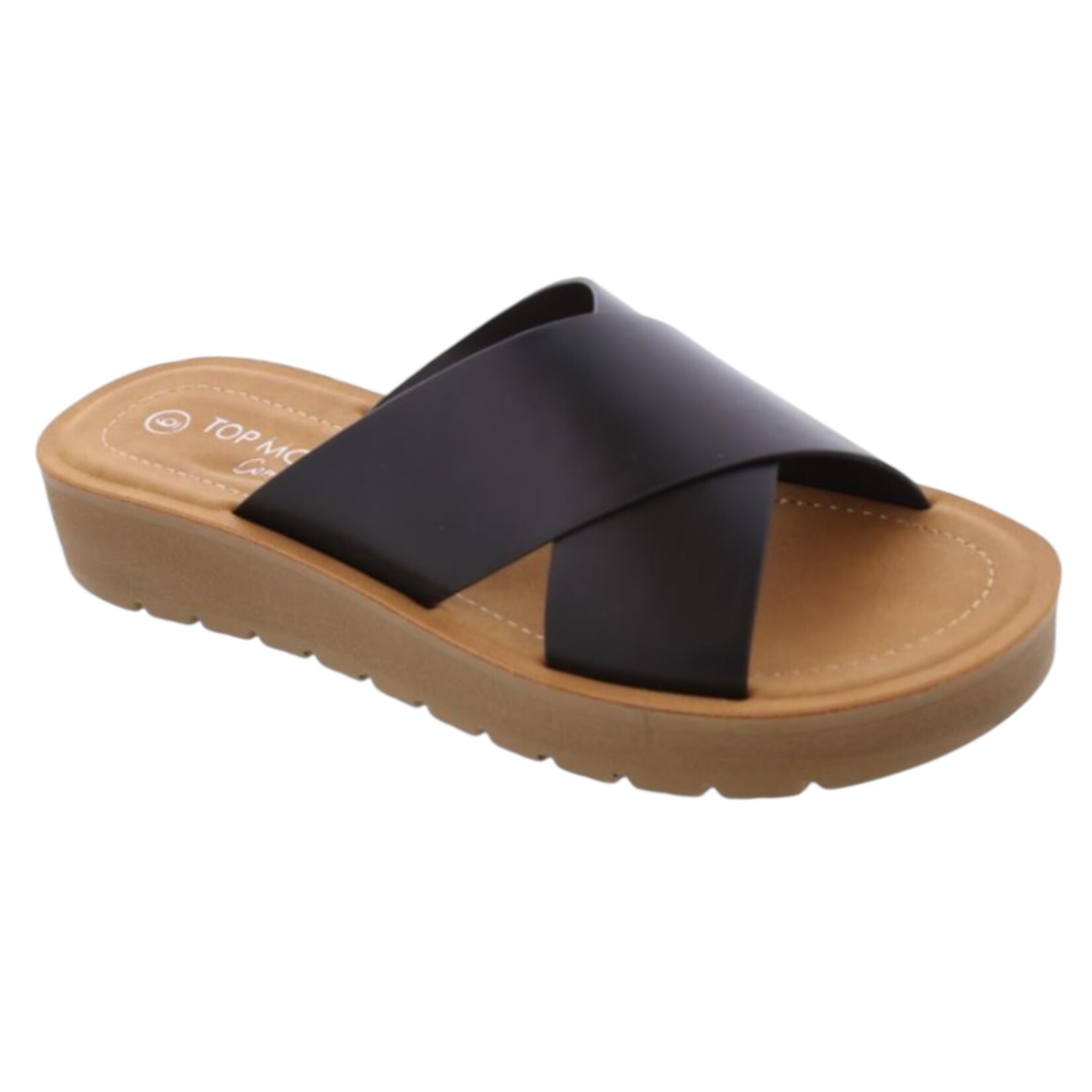 TOP MODA TOP MODA CROSS BAND SLIPPER FOREST-16