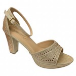 SMARTTY SMARTTY RHINESTONE PLATFORM HEEL H06-305