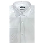 VAN HEUSEN VAN HEUSEN FITTED STRETCH LONG SLEEVE DRESS SHIRT 500178