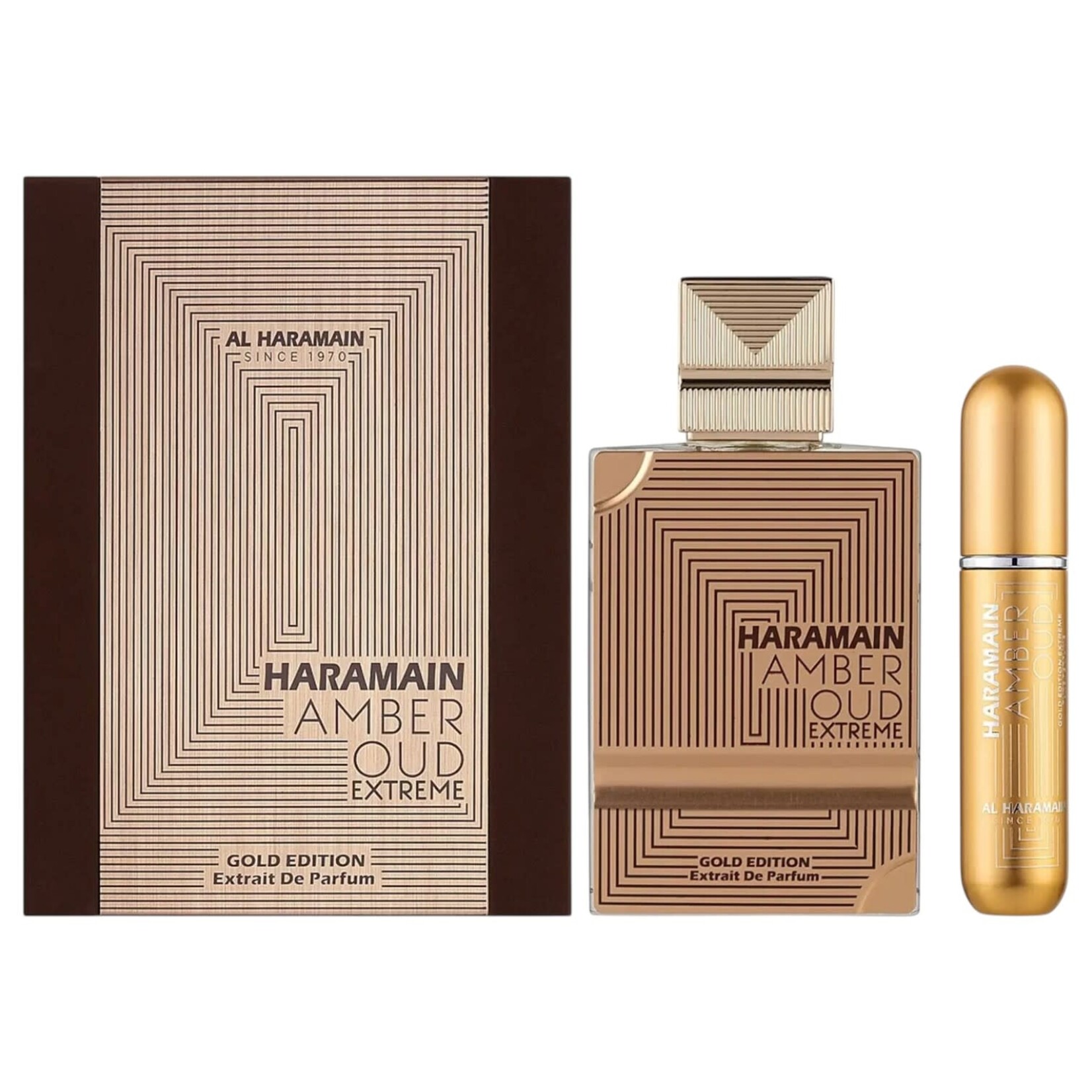 AL HARAMAIN AL HARAMAIN AMBER OUD GOLD EXTREME EDITION + RECHARGEABLE 60ML EDP U