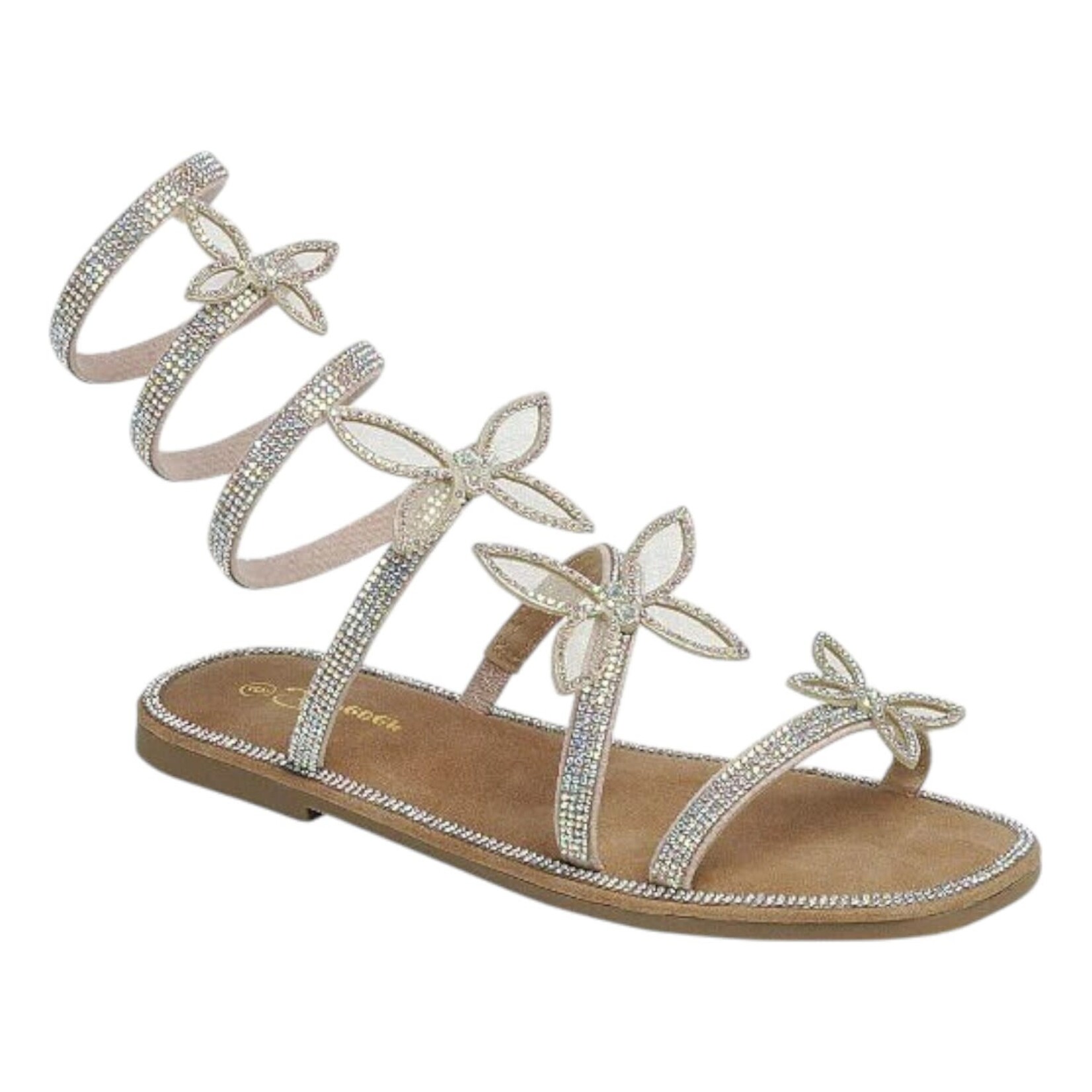 FOREVER FOREVER BUTTERFLY SPIRAL SANDAL RITZY-25