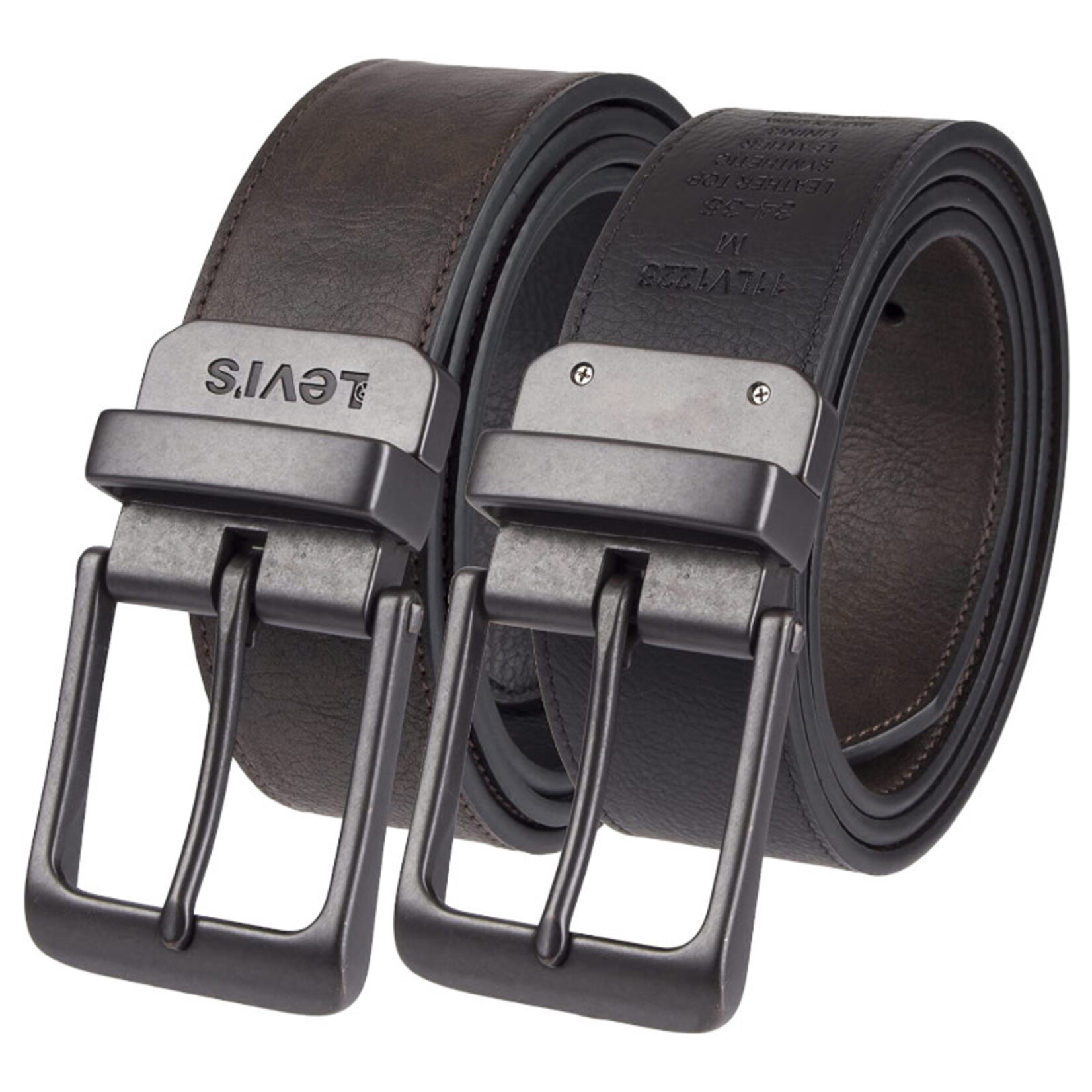 LEVIS LEVI'S 40MM REVERSIBLE CUT EDGE WITH STITCHING BELT 11LV1226