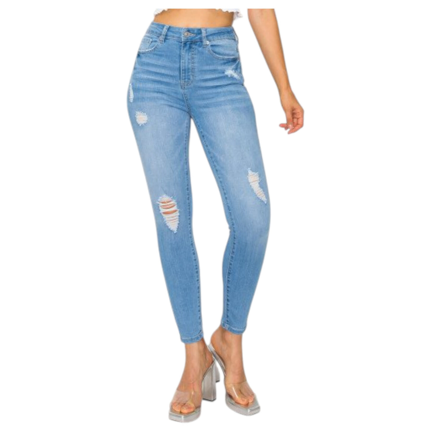WAX JEANS WAX JEANS SUPER STRETCH SKINNY JEAN 90324