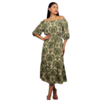 MISS KELLY MISS KELLY OFF SHOULDER MAXI DRESS SD5007