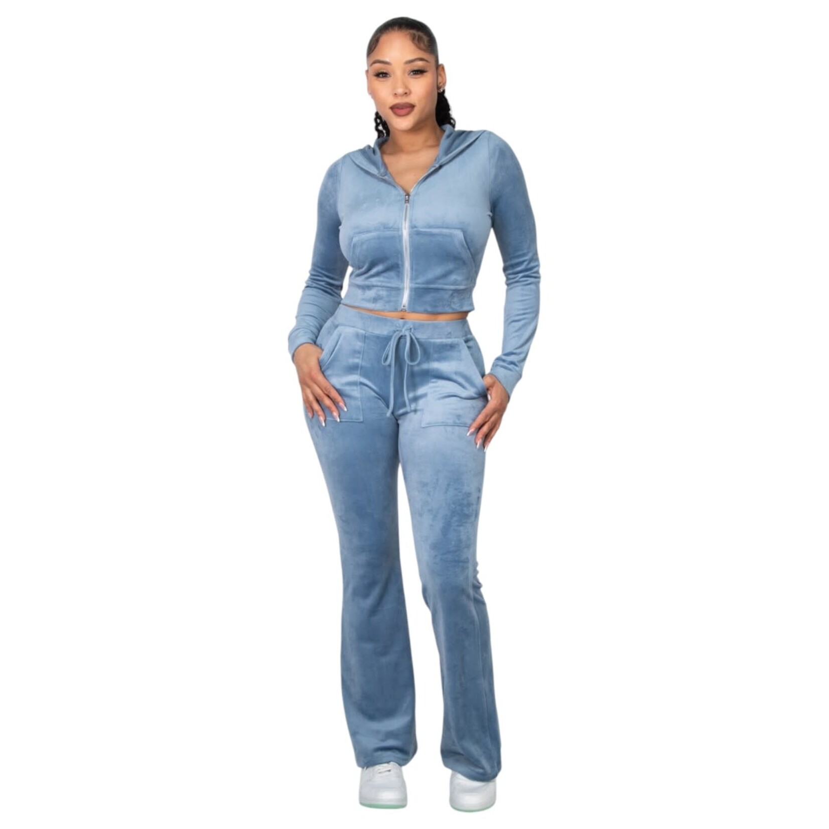 IRIS IRIS SUEDE HOODIE BSET03417J