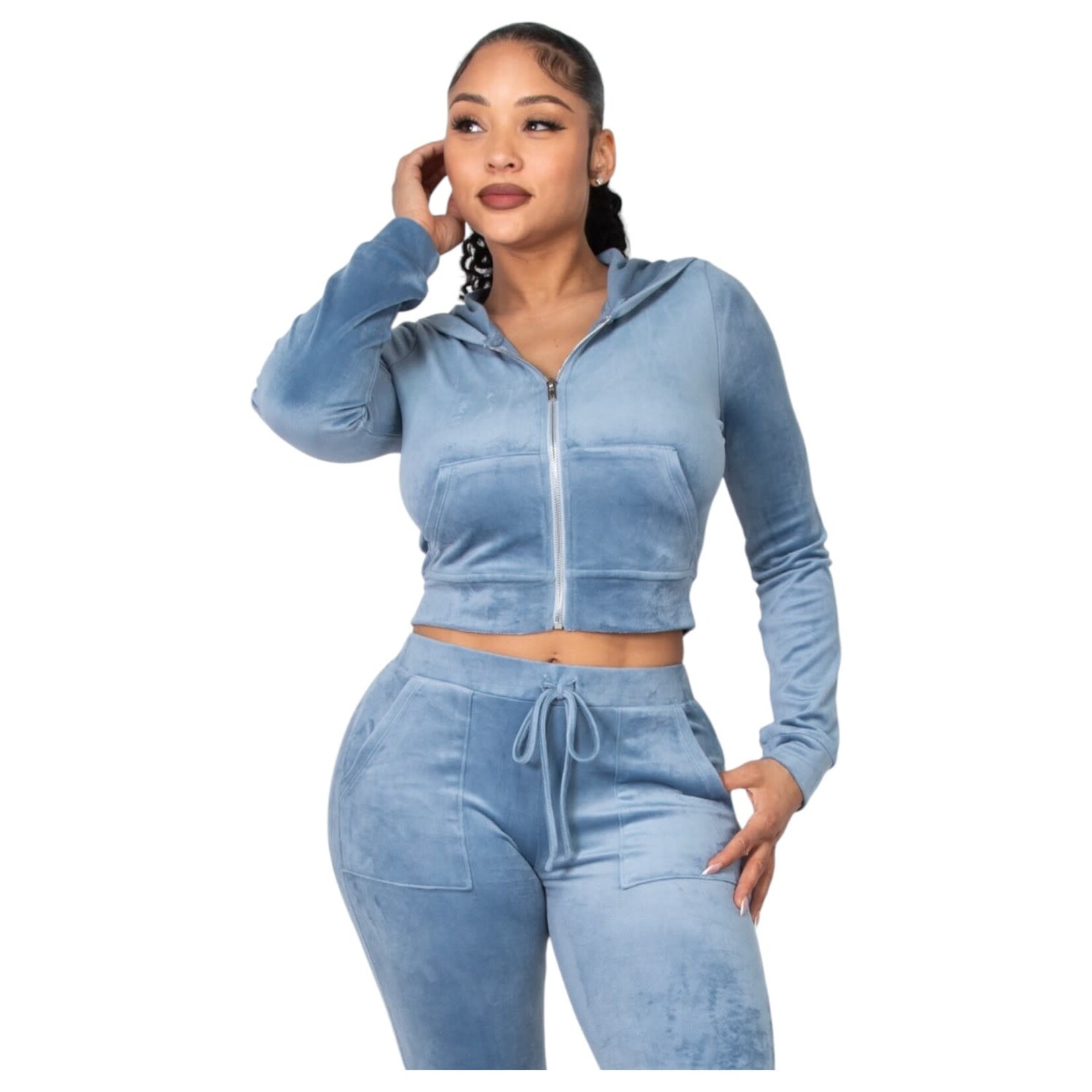 IRIS IRIS SUEDE HOODIE BSET03417J