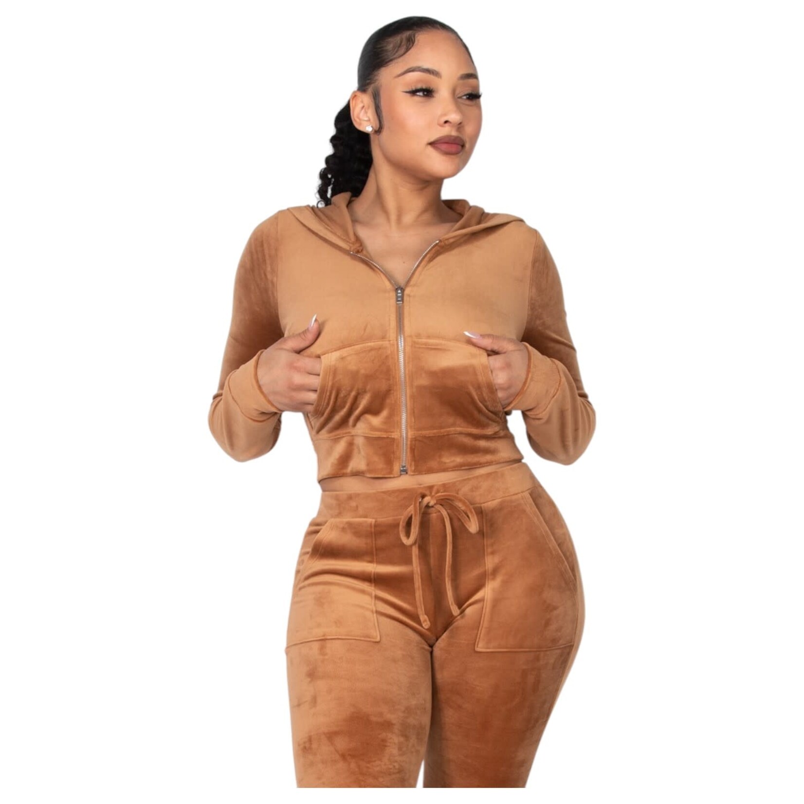 IRIS IRIS SUEDE HOODIE BSET03417J