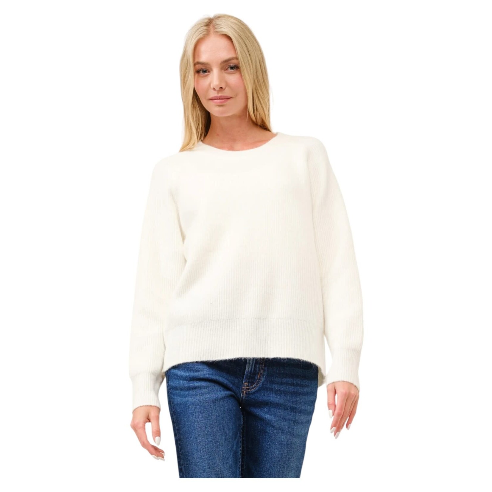 CIELO CIELO ROUND NECK PULL OVER SWEATER SW21