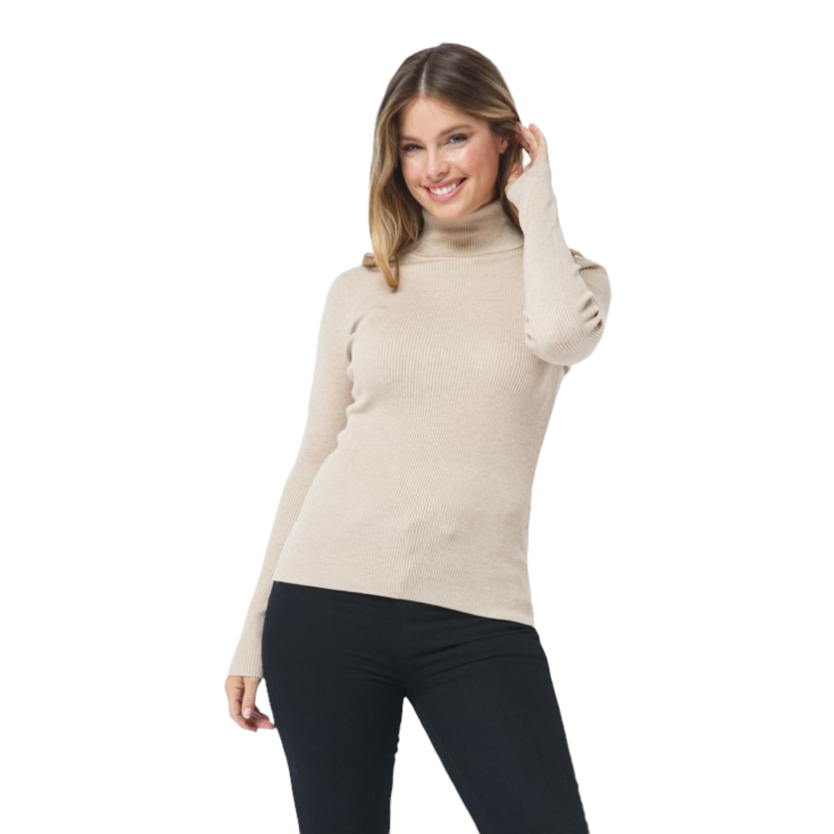 CIELO CIELO TURTLENECK PULLOVER SWEATER SW120