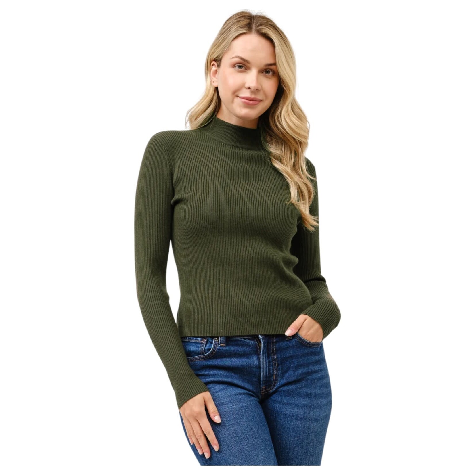 CIELO CIELO ROUND NECK PULLOVER SWEATER SW13
