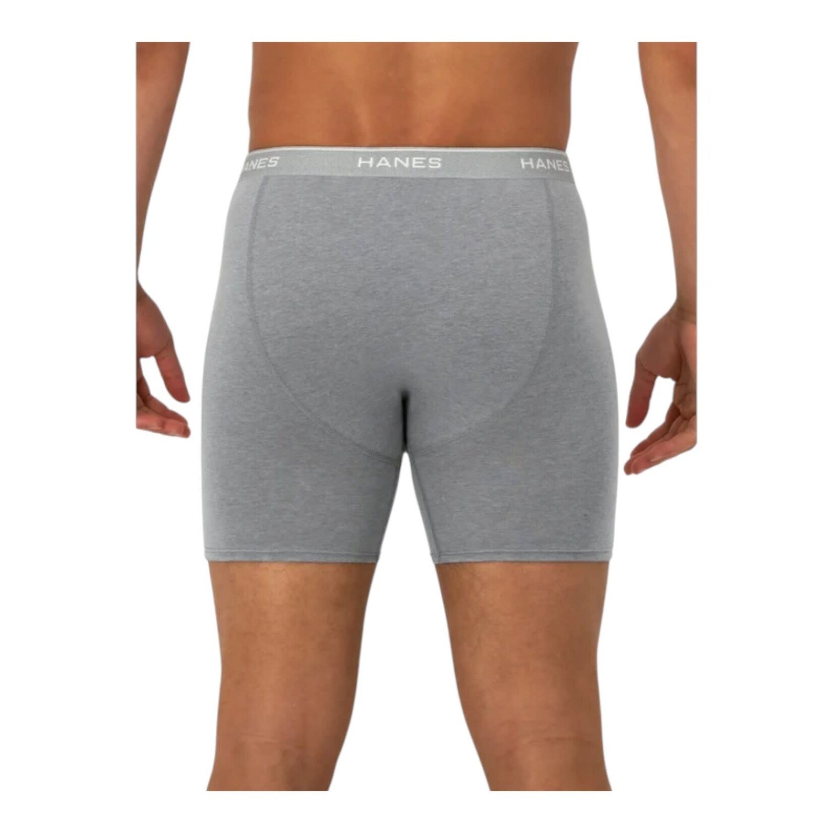 HANES HANES TAGLESS 3-PACK STRETCH BOXER BRIEFS STRBA3