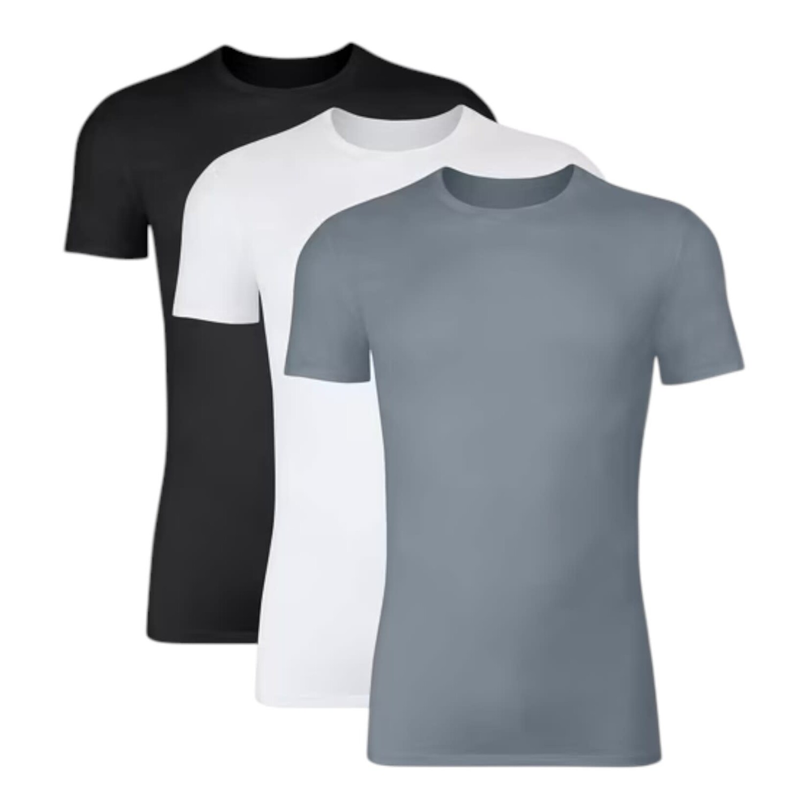 HANES HANES SUPERSOFT CREW NECK 3-PACK T-SHIRT OSSCW3