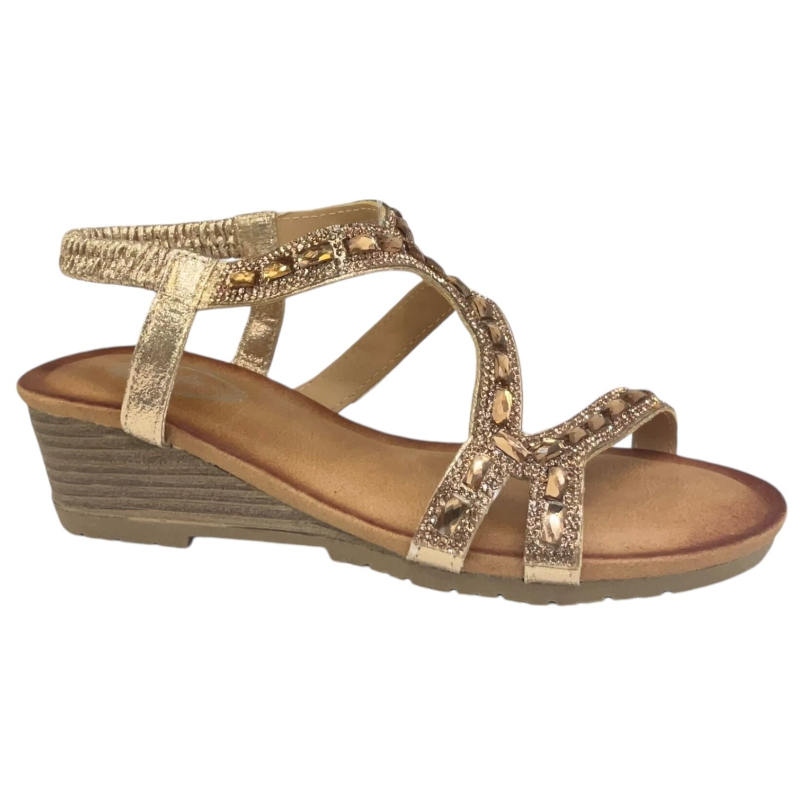 ATALINA ATALINA GEM ELASTIC BAND WEDGE DW3300