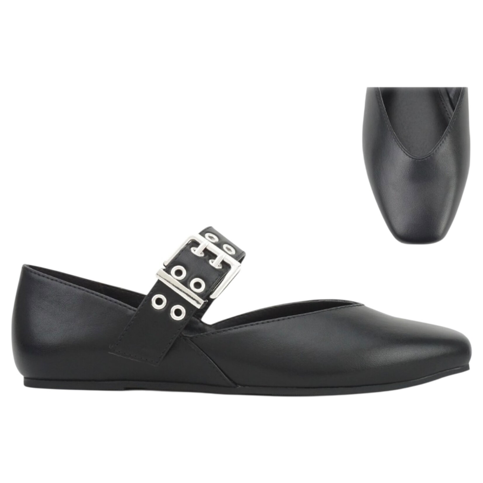 SODA SODA CLOSED TOE CASUAL FLATS SEABERT