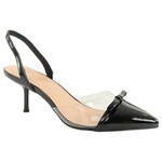 ANNE MICHELLE ANNE MICHELLE POINTED TOE LOW HEEL KITTEN-12