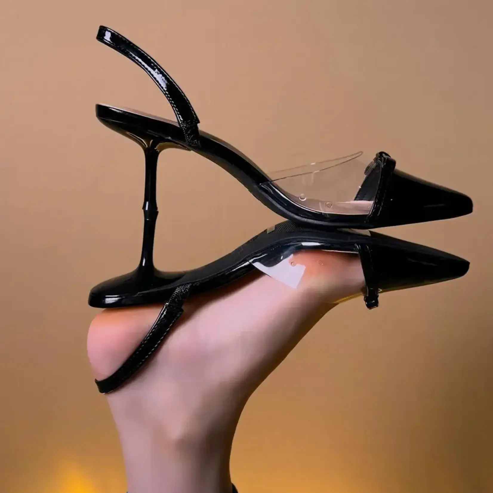 ANNE MICHELLE ANNE MICHELLE POINTED TOE LOW HEEL KITTEN-12