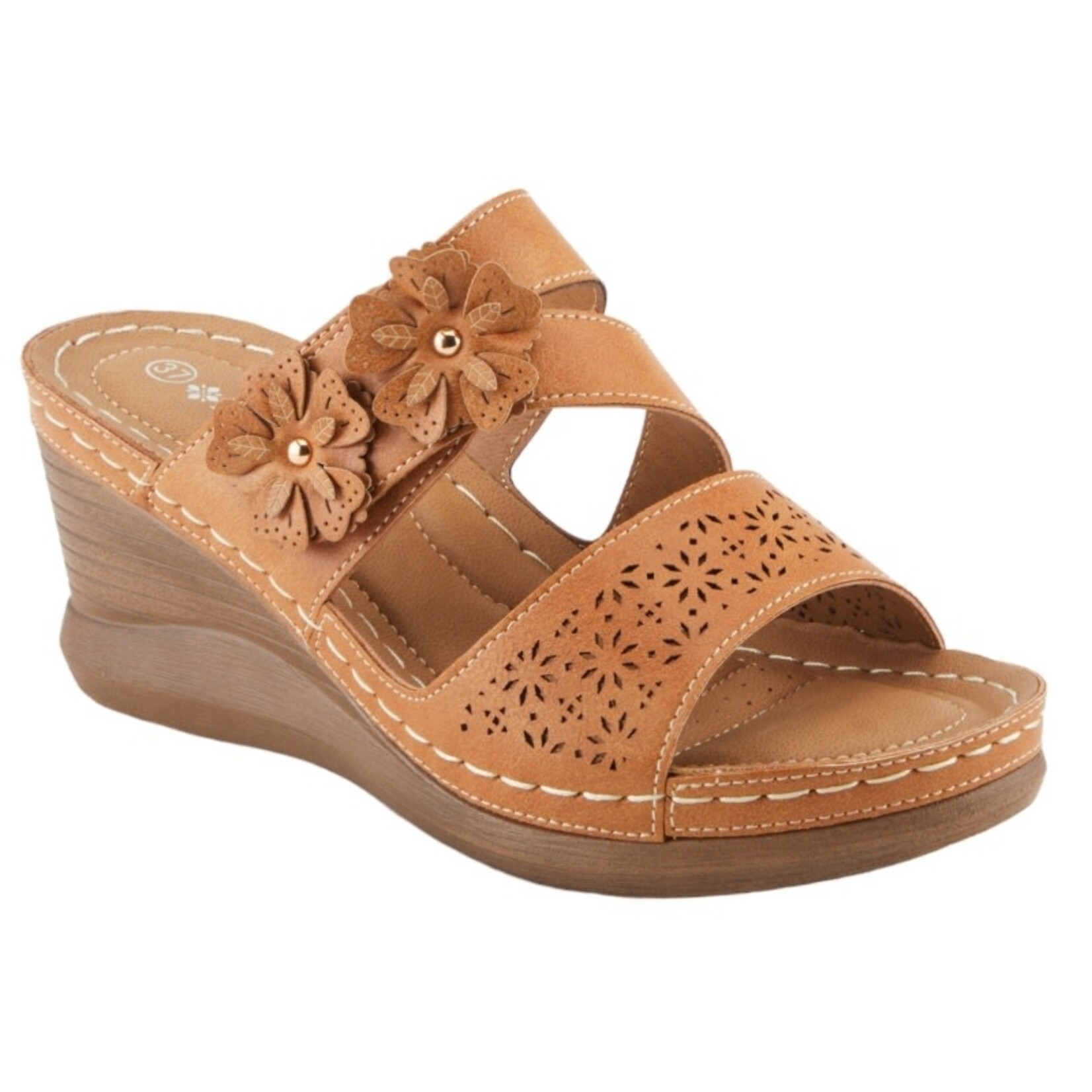 PATRIZIA PATRIZIA DOUBLE BAND WEDGE LOLLY