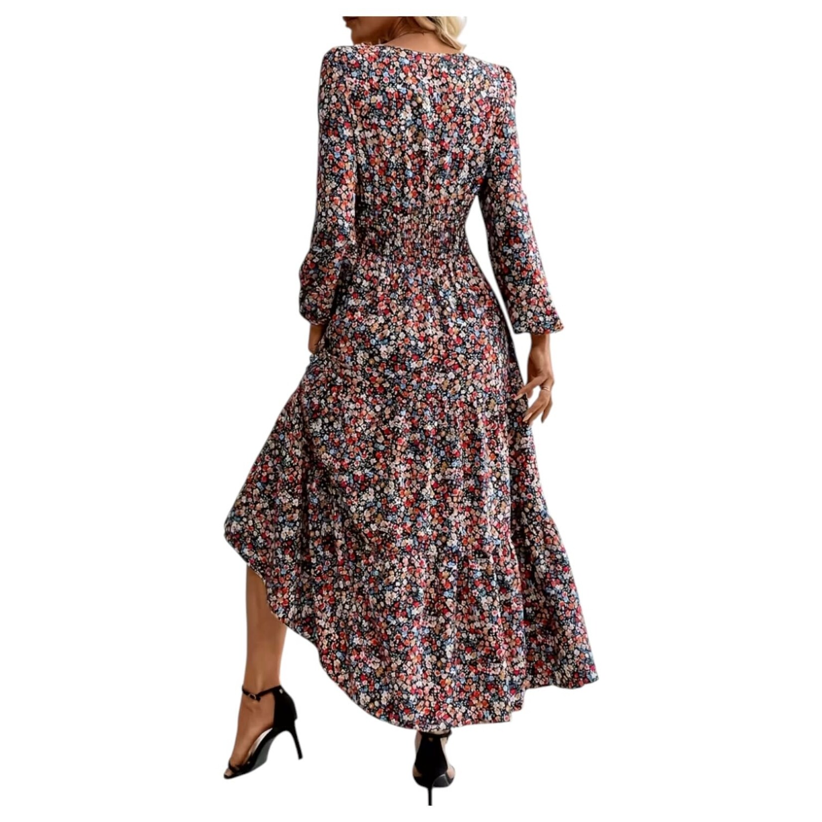 MISS KELLY MISS KELLY LONG SLEEVE MAXI DRESS SD5483