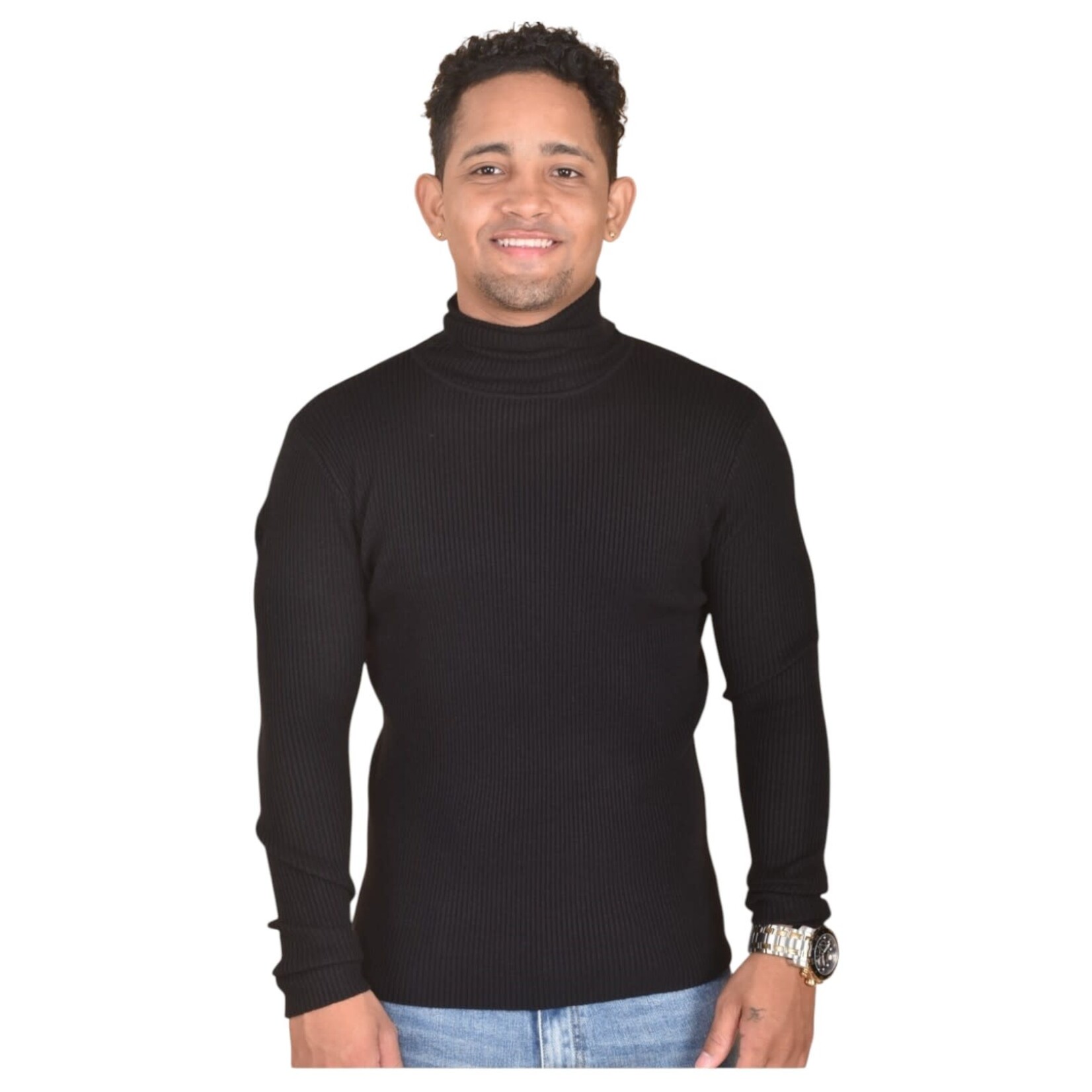 HYPER HYPER LONG SLEEVE TURTLE NECK SWEATER D76127