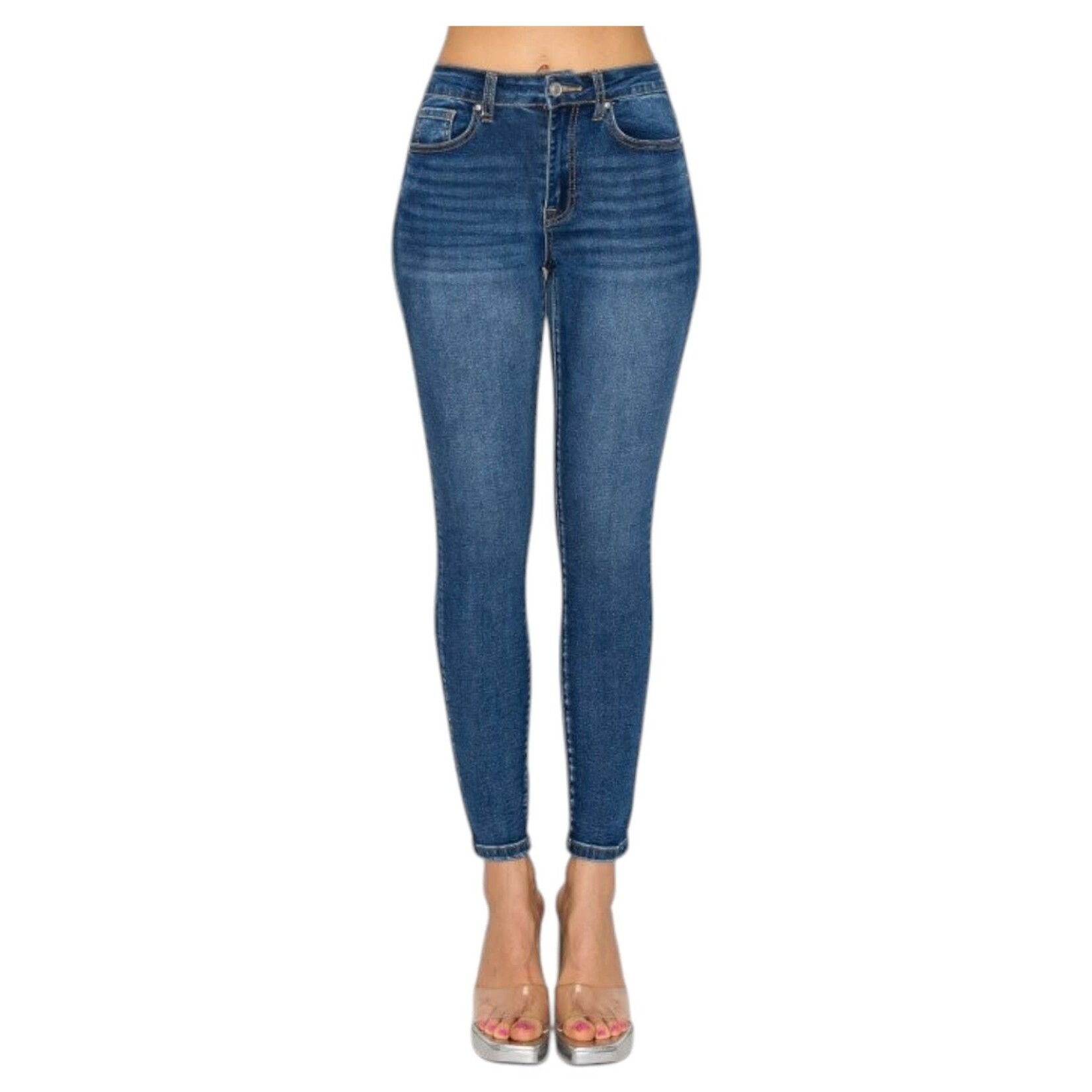 WAX JEANS WAX JEANS POTASSIUM WASH BASIC SKINNY 90330