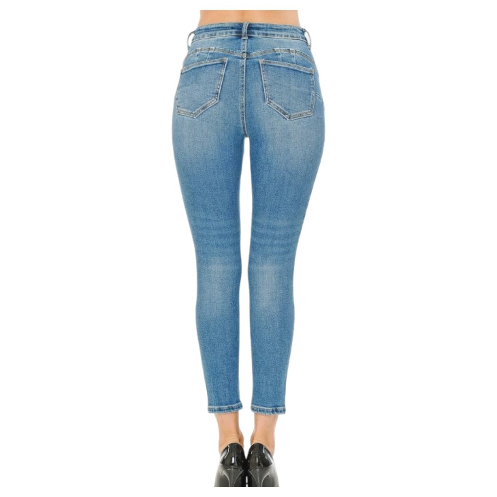 WAX JEANS WAX VINTAGE PUSH-UP SKINNY ANKLE JEAN 90800
