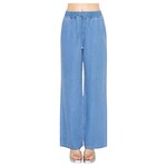 WAX JEANS WAX LYOCELL ELASTIC WAIST DRAWSTRING PANT 90399