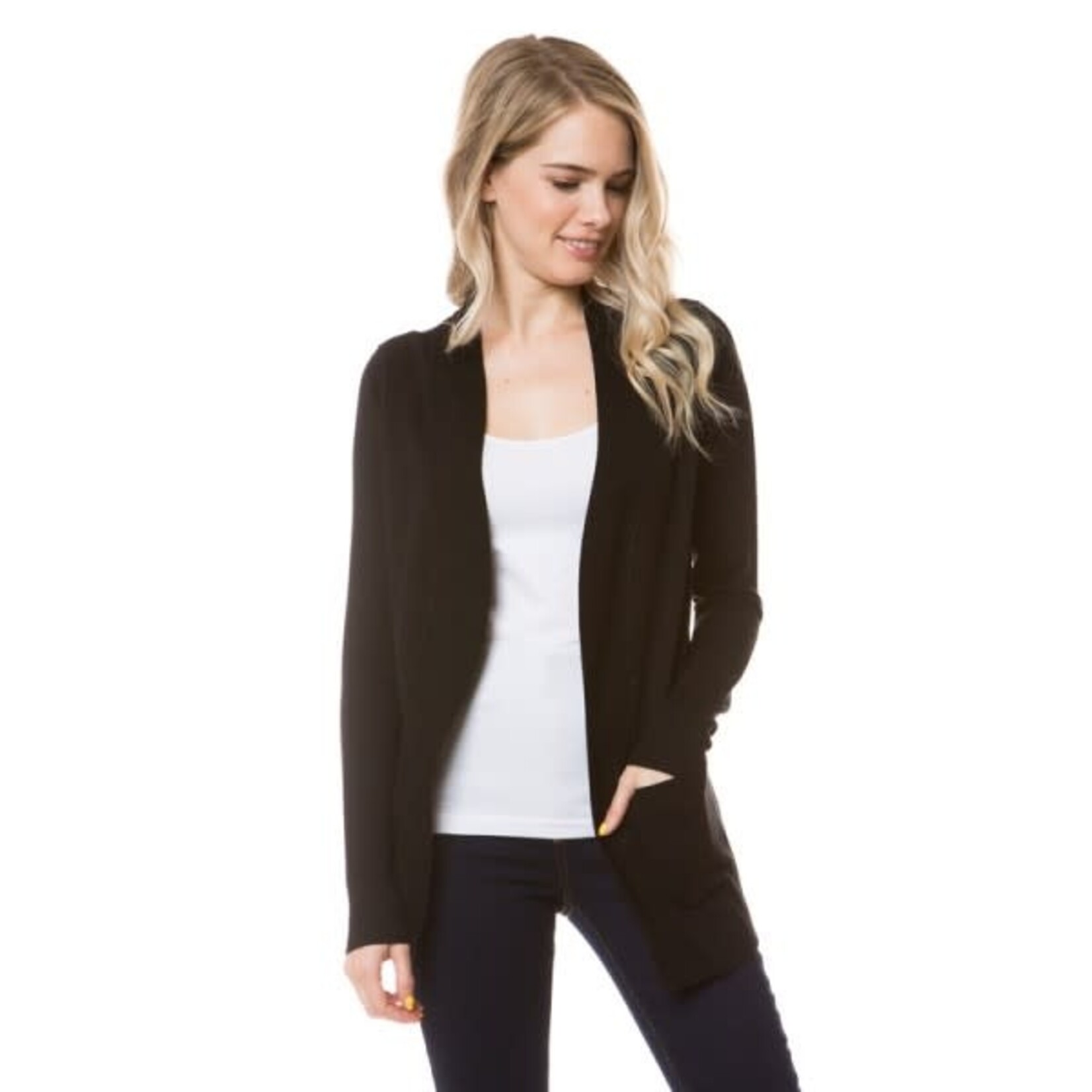 CIELO CIELO OPEN FRONT CARDIGAN SW565