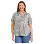 PERSEPTION PERSEPTION PLUS 3 BUTTON SHORT SLEEVE TOP TP-WM-218