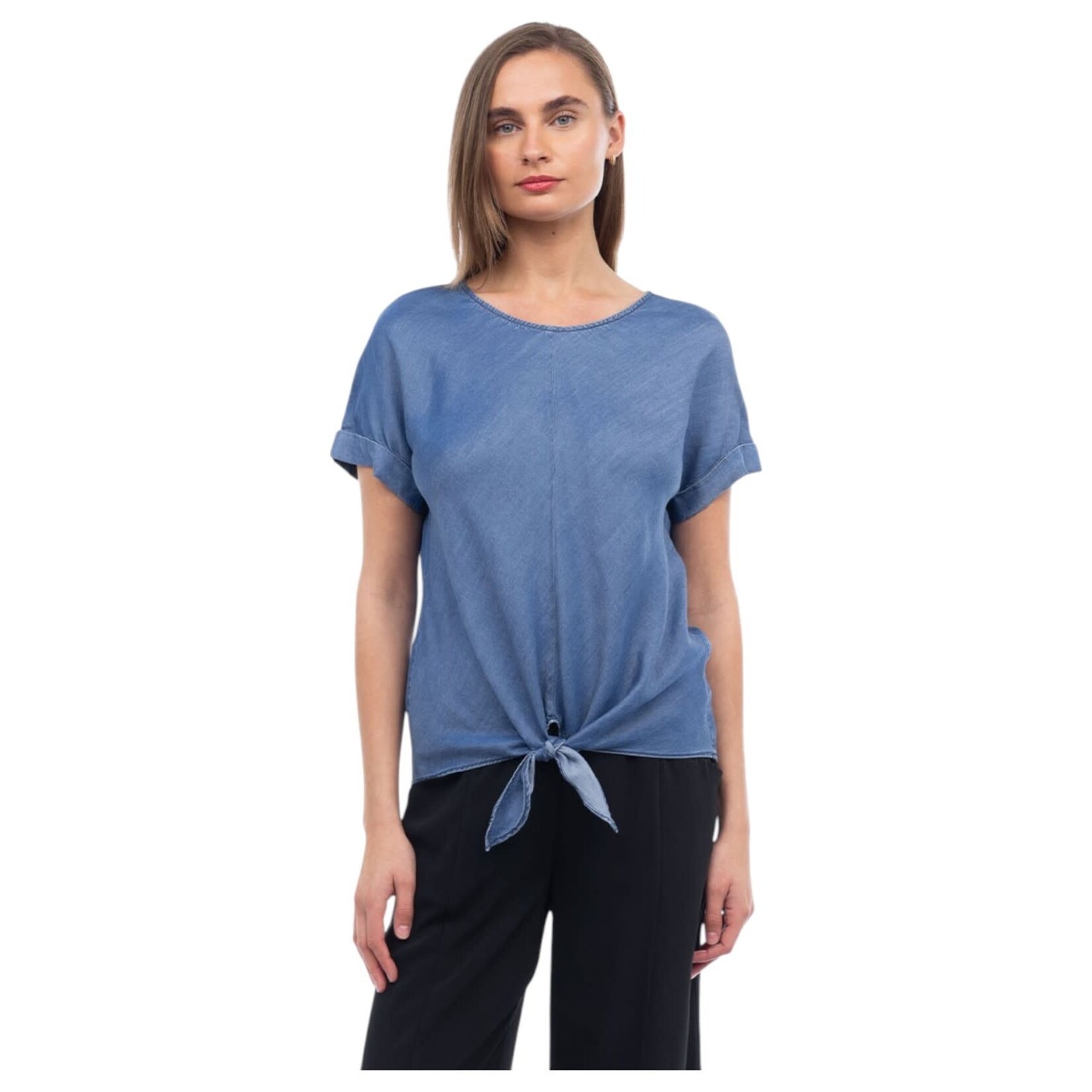 NAKED ZEBRA NAKED ZEBRA ROUND NECK TOP YB108160A