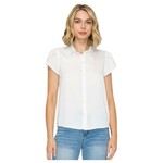 DNA DNA SHORT SLEEVE BUTTON UP TOP 5478B-24174