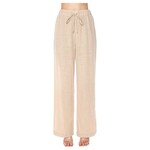 AMBIANCE APPAREL AMBIANCE WIDE LEG COTTON DRAWSTRING PANT 76293