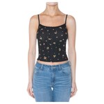 AMBIANCE APPAREL AMBIANCE FLORAL RIBBED CAMI TOP 76171-1